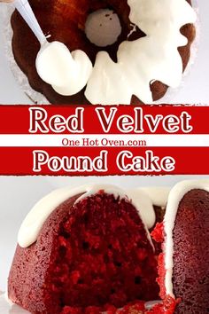 Red velvet bundt cake. Red Velvet Cake Homemade, Red Velvet Bundt Cake With Cream Cheese, Bunt Cake Recipe, Southern Pound Cake, Cream Cheese Glaze, Cream Cheese Pound Cake