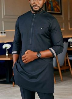 African Men Attire, Black Prom Suits, Men Attire, African Suit, Latest African Men Fashion