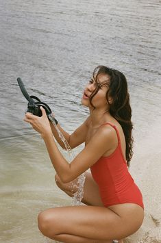 Introducing Taylor, our latest one-piece bikini. A classic swimsuit, designed with the intention of providing support while in the ocean, and yet be a timeless piece in your quiver, one that you keep reach for. Details: Double lined fabric Medium bottom coverage Scoop neck Open Black Adjustable straps Free of padding Scooped neck UV protective UPF 50+ Chlorine resistant Kamaha'o is wearing a size XS Classic Swimsuit, Sustainable Swimwear, French Guiana, Quiver, In The Ocean, Cayman Islands, Guinea Bissau, Fabric Medium, Equatorial Guinea