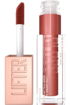 Lifter Gloss is a hydrating lip gloss with Hyaluronic Acid for fuller, hydrated lips. Shop Maybelline's Lifter Gloss, the next level in lip gloss. Fall Lipstick Colors, Lip Lift, Lifter Gloss, Apply Lip Gloss, Fall Lipstick, Burts Bees Lip, Berry Lipstick, High Shine Lip Gloss, Hydrating Lip Gloss