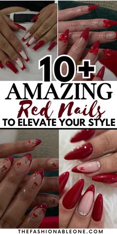 Looking for classy red nails that will steal the spotlight, you're in the right place. Explore amazing red nail designs and red nails acrylic that you'll adore. Embrace a unique and classy vibe with our red nails ideas and red nail set. You'll also find red nails short, red nails aesthetic, red nail art designs, red nail trendy, red nails christmas, red nails almond, red nails square, red nail art, red gel nails, red short nails, red acrylic nails, short red nail design, short red nails. Red Acrylic Nails Short, Red Nails Square, Almond Red Nails