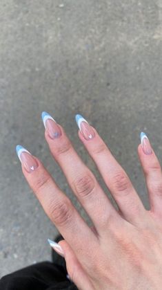 Unghie Sfumate, Simple Acrylic Nails, Classy Acrylic Nails, Soft Nails, Nails Cute, Fire Nails, Dream Nails, Minimalist Nails, Chic Nails