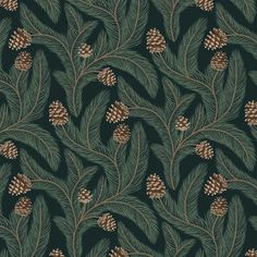 Sitka Wallpaper - Forest – Ayara Home Cabincore Wallpaper, Wallpaper Forest, Cabin Vibes, Christmas Colour Schemes, Moody Colors, Woodland Wallpaper, Earthy Elegance, Modern Mural, Room View