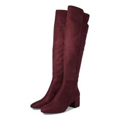 MICHAEL MICHAEL KORS BRADEN Women's Side-Zip Heels Knee High Boots -New with Box -Brand: MICHAEL MICHAEL KORS -Color: Merlot -Size: 7M -Material: Textile -Heel Height: 2 Inch -Shaft Height: 18.75 Inch -Circumference Shaft: 14 Inch -Covered Block Heel -Almond Toe -Inner Ankle Zipper Closure -Made in Vietnam Tan Knee High Boots, Jessica Simpson Boots, Michael Kors Boots, Knee Length Boots, Brown Riding Boots, Michael Kors Heels, Womens Riding Boots, Black Knee High Boots, Mid Boots