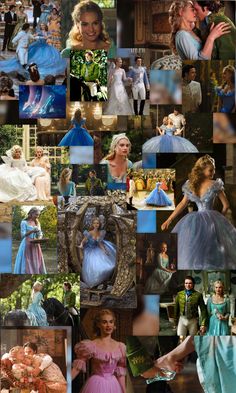 the collage shows many different pictures of people dressed in dresses and tiaras, including princesses