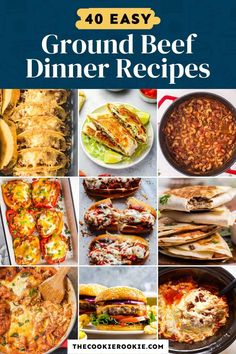 the top ten easy ground beef dinner recipes