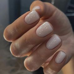 44140516212953 Colored Nail Tips, Milky Nails, Short Fake Nails, Short Press On Nails, Colorful Nails, Her Nails, White Nail, Nail Arts, Nail Accessories