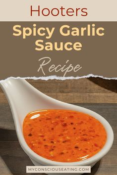 Garlicky and spicy sauce Spicy Garlic Wing Sauce, Spicy Garlic Sauce Recipe, Mexican White Sauce, Sauce For Fries, Spicy Garlic Sauce, Wing Sauce Recipes, Garlic Sauce Recipe, Chicken Wing Sauces, Mexican Sauce