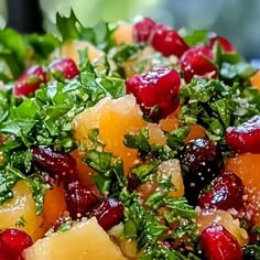 Chef zouheir on Instagram: "🎄 Christmas Salad 🎄
A festive salad bursting with seasonal flavors, combining crisp greens, vibrant fruits, crunchy nuts, and a delightful homemade dressing – perfect for your holiday table!

📝 Ingredients
Salad:
5 cups mixed greens (baby spinach, arugula, or spring mix)
1 cup pomegranate seeds
1 cup red apple, thinly sliced
1 cup green apple, thinly sliced
1/2 cup dried cranberries
1/2 cup crumbled goat cheese (or feta)
1/3 cup pistachios or walnuts, toasted
1/3 cup thinly sliced red onion
Dressing:
1/4 cup olive oil
2 tablespoons balsamic vinegar (or pomegranate vinegar for extra flavor)
1 tablespoon honey (or maple syrup)
1 teaspoon Dijon mustard
Salt and pepper, to taste
👩‍🍳 Instructions
1️⃣ Prepare the Dressing:
In a small bowl, whisk together the oliv Pomegranate Vinegar, Festive Salad, Crumbled Goat Cheese, Salad Recipes Healthy Easy, Christmas Lunch, Homemade Dressing