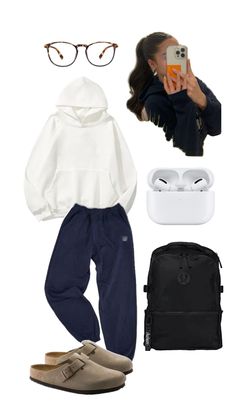 Normcore Outfits, Cute Outfits With Leggings, Winter Fashion Outfits Casual, Outfit Collage