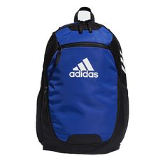 adidas Stadium III Backpack Royal/White Front Soccer Bag, Adidas Backpack, Women Skates, Orange Backpacks, Adidas Soccer, Worry Less, Blue Backpack, Backpack Sport, Hiking Women