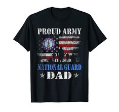 PRICES MAY VARY. Perfect To Show Your Honoring our Veterans, 4th Of July Gift, Mother's Day Gift, Patriotic Birthday Gift Shirt, Veterans Birthday Gift Shirt, National Day Gift, Awesome Military Tshirt, Retired Veteran Wife Mom Grandma Shirt, Thank You Heroes. National Guard Dad Proud Patriotic Gift T-Shirt for the men and women who serve our country patriotically. Lightweight, Classic fit, Double-needle sleeve and bottom hem Patriotic Birthday, Army National Guard, Grandma Shirt, National Guard, National Day, Veterans Day, T Shirt