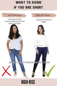 I'm 5'2", and Here's the 12 Best Petite Fashion Tricks of All Time Short Torso Outfits, Style For Short Women, Outfit For Petite Women, Short Girl Fashion, Outfits For Petite, Petite Bloggers, Fashion Tricks, Shirt Knot, Wardrobe Fashion