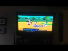 an image of a video game being played on the tv