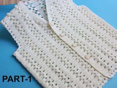 Crochet - Crosia Free Pattern with Video Tutorials: Beautiful Crochet Ladies Jacket /New Pattern Buttoned Ladies Cardigan Sweater Tube Crochet, Crochet Shrug Cardigan, Preemie Crochet, Crochet Baby Jacket, Crochet Border, Crochet Baby Sweater, Crochet Cardigan Sweater, Crochet Kids