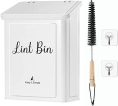 the lint - bin is an easy way to keep your hair dry