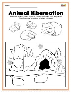 an animal coloring page for children to color