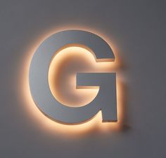 Halo Lit LED Letter Backlit Signage, Led Letters, Led Sign Board, Company Signage, Signage Signs, Stay Creative, Metal Signage, Neon Box