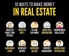 the top ten ways to make money in real estate for real estate owners and sellers