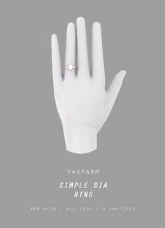 Simple Diamond Ring, Sims Packs