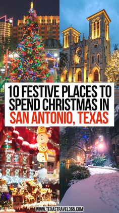 10 Festive Places To Spend Christmas In San Antonio, Texas San Antonio Christmas Riverwalk, San Antonio Riverwalk Christmas, Christmas In San Antonio Texas, San Antonio Texas Christmas, River Walk San Antonio Texas Christmas, San Antonio In December, Christmas In Texas Road Trips, San Antonio Texas In December, Day Trips From San Antonio