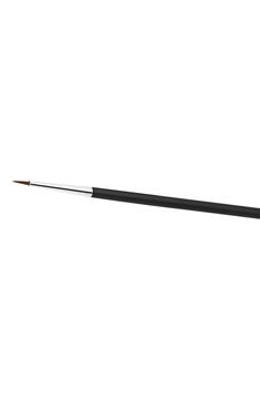 The 210 Precise Eyeliner Brush is ideal for precision lining of the eye area or body detailing and design. It features an extra-fine tip and has smooth, synthetic fibers of just the right length and density for lining the eyes. M.A.C professional brushes are hand-sculpted and assembled using the finest quality materials. They feature wood handles and nickel-plated brass ferrules. Style Name:Mac 210 Precise Eyeliner Brush. Style Number: 218807. Fine Eyeliner, How To Apply Eyeliner, Wood Handles, Eyeliner Brush, Eye Area, Makeup Tools, Synthetic Fiber, The Eye, Mac Cosmetics