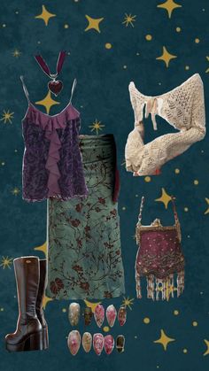 #whimsigoth #oufitinspo Witchy Fits Aesthetic, Earthy Alternative Aesthetic, Siren Outfit Casual, Purple Witch Outfit Aesthetic, Whimsigothic Summer Outfits, Whimsy Goth Fall Outfits, Jewel Tone Clothes Aesthetic, Whimsigoth Skirt Outfit, Whimsigoth Pajamas