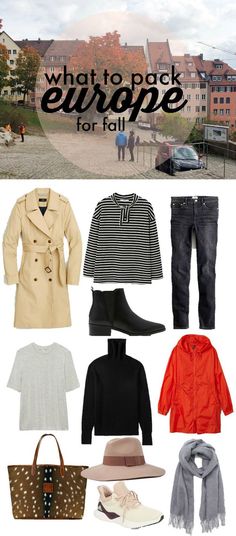 what to pack for europe for fall