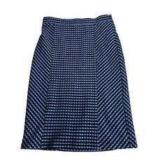 ANTHROPOLOGIE Maeve Textured Indigo Blue Stretch Polka Dot Pencil Skirt Size S  | eBay Polka Dot Pencil Skirt, Indigo Blue, Pencil Skirt, Polka Dot, Polka Dots, Pencil