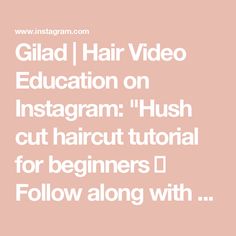 Gilad | Hair Video Education on Instagram: "Hush cut haircut tutorial for beginners ✂️ Follow along with this step-by-step to learn how to do the Hush Cut on medium length hair.  Remember the 🔑 is texture, so be sure to add lots of layers and remove any heavy weight! 

Styled with @kenraprofessional Silkening Gloss and Volume Spray 🌟 

#haircut #hushcut #wolfcut #layeredhair #haircuttutorial #haireducation" Hush Cut, Volume Spray, Lots Of Layers, Haircut Tutorial, Medium Length Hair, Length Hair