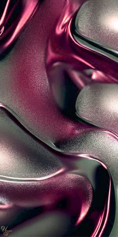 an image of some metallic material that looks like it has been painted pink and silver