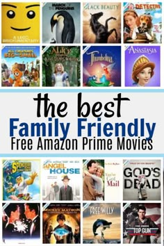 the best family friendly free amazon prime movies