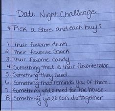 Date Night Challenge, Unique Date Night Ideas, Fun Relationship, Things To Do With Your Boyfriend, Bf Goals, Creative Date Night Ideas, Date Night Jar, Day Date Ideas, Romantic Date Night Ideas