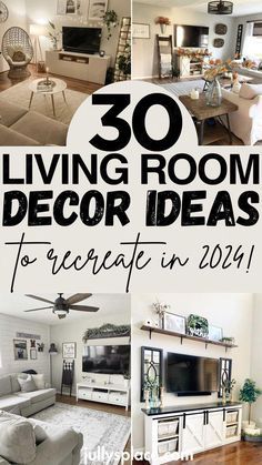 living room decor ideas to decorate in the new year and beyond for your family or friends