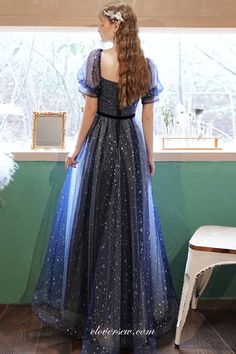 Description: 1.Fabric:Sequined Tulle,Pongee 【Attention】:Because this dress all are made of a kind of special sequined tulle, the sequins will be drop out slightly. If you mind, please buying them after considered. 2.It can be made in other colors and custom size,please contact us.If dress is custom made, we need to size as following(If you aren't sure how to get it,here is our measuring guide) bust:______ cm/inch waist:______cm/inch hip:_______cm/inch hollow to floor with bare foot:_______cm/inc Simple Formal Dress, Blue Long Prom Dress, Casual Formal Dresses, Marine Uniform, Blue Evening Dresses, Blue Tulle, A Line Prom Dresses, Tulle Prom Dress, Star Dress