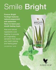 Forever conducted years of research, collaborating with scholars and dentists to create a perfect aloe-based toothgel formula that is safe and effective for the entire family! #toothgel #brightsmile Flp Products, Tooth Gel, Family Dental Care, Bee Propolis