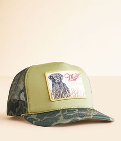 American Needle Miller High Life Camo Trucker Hat - Green , Men's Olive Embroidered patch snapback hat One size fits most. 100% Polyester. Apparel & Accessories > Clothing Accessories > Hats Camo Trucker Hat, Miller High Life, Mens Trucker Hat, Hunting Hat, Hat For Men, Men's Hats, High Life, Accessories Clothing, Embroidered Patch