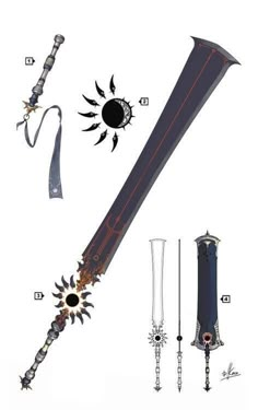 Magical Greatsword, Greatsword Dnd, Greatsword Concept Art, Anime Greatsword, Dnd Greatsword, Magic Greatsword, Greatsword Art, Fantasy Swords Concept Art