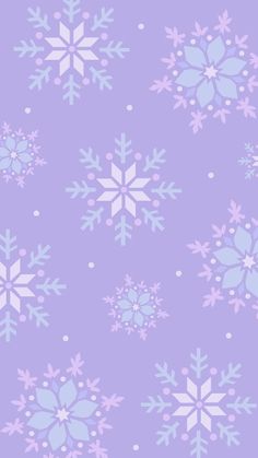 snowflakes on a purple background