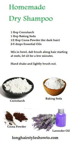 Baking Soda And Honey, Homemade Dry Shampoo, Baking Soda For Hair, Homemade Shampoo, Diy Shampoo, Essential Oil Mixes