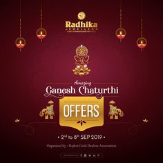 radhka ganesh chaturthi offers on the occasion of diwaling