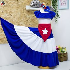 Cuban Dress  Body, Skirt and hair accesory Cuban Traditional Dress, Cuba Clothes, Cuba Dress, Cuban Dress, Puerto Rico Clothing, Cuban Outfit, Cuba Outfit, Cuban Fashion, Caribbean Outfits