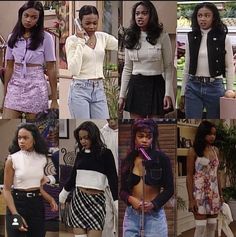 Melanin Outfits, Ashley Banks Outfits, Looks Hip Hop, 90’s Outfits, Tv Show Outfits, Tv Fashion