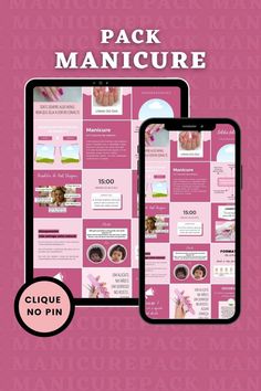 Canva Templates, Manicure, Marketing, Electronic Products, Canvas, Instagram, Design, Bonito