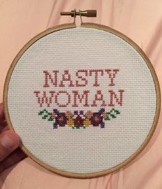 Feminist Cross Stitch, Woman Cross Stitch, Learn Embroidery, Cross Stitch Borders, Crochet Borders, Hand Embroidery Stitches, Stitching Art