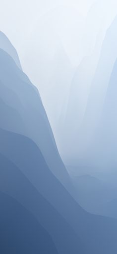 an abstract blue background with mountains in the distance