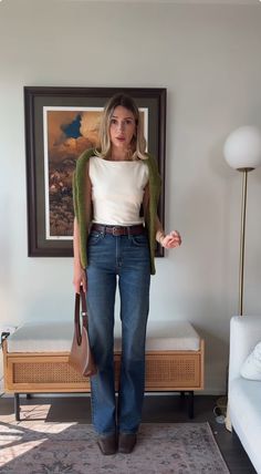 Bootcut Jeans Outfit Dressy, Rachel Green Cargo Pants, 2024 Autumn Outfits Elegant, Classy Gameday Outfit, How To Style Trousers Women Casual, 12 Degrees Celsius Outfit, Rachel Green Casual Outfits, Italy March Outfit, Office Jeans Outfit Casual Fridays