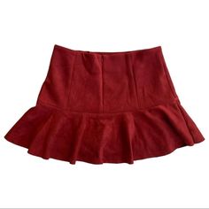 Lavand Faux Suede Burgundy Mini Skirt In Medium Burgundy Mini Skirt, Burgundy Lined Mini Skirt, Burgundy Mini Skirt With Lining, Burgundy Mini Skirt With Lined Detail, Red Ruffled Skirt For Night Out, Chic Red Skort For Fall, Chic Burgundy Lined Skirt, Fitted Lined Burgundy Mini Skirt, Fitted Burgundy Lined Mini Skirt