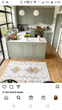 the kitchen is clean and ready for us to use in its new home or apartment