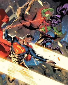 Jorge Jimenez Art, Shazam Movie, Superman X, Dc Comic Costumes, Adventures Of Superman, Martian Manhunter